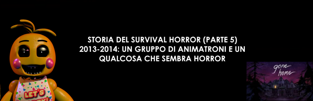 Quinta parte della storia dei survival horror videoludici